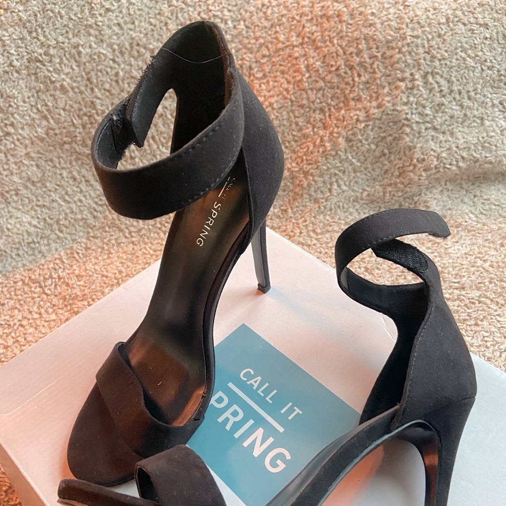 Call It Spring black heel